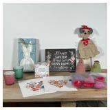 COLLECTION of DECORATIVE ITEMS