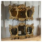 PAIR BASSETT MIRROR Co. MIRRORS