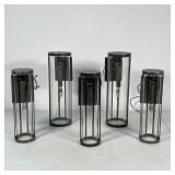 (5pc) URBAN ELECTRIC CONTEMPORARY FIXTURES