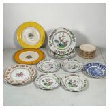 LARGE COLLECTION VARIOUS PORCELAIN PLATES