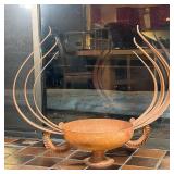 CONTEMPORARY IRONWORK VESSEL