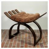 BENTWOOD CURULE FORM STOOL