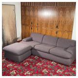 PREVIEW FURNITURE SOFA & OTTOMAN