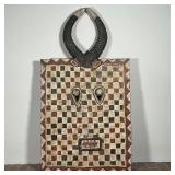 ETHNOGRAPHIC CARVED MASK PANEL