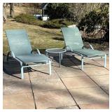 (3pc) BROWN JORDAN PATIO FURNITURE