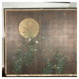 JAPANESE TWO PANEL SCREEN