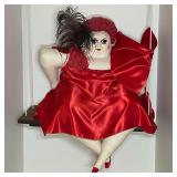 OPERA SINGER STUFFED FIGURE