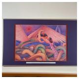 SERGIO CRUZ (Mexican, b. 1948) LITHOGRAPH