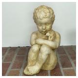 HEN FEATHERS COMPOSITION SCULPTURE