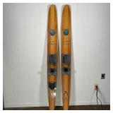 PAIR DICK POPE Jr. WATER SKIS
