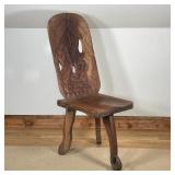 CARVED AFRICAN CHAIR