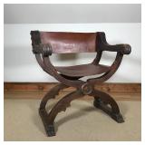 SAVONAROLA REGENCY STYLE CHAIR