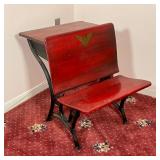 VINTAGE SCHOOL DESK