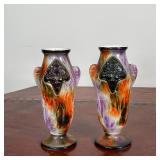 PAIR CZECH VASES