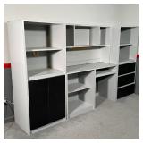 NEW WAVE 3 PIECE DESK UNIT