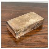 SILVER PLATED JEWELRY BOX