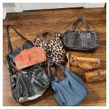 (8pc) ESTATE LOT of HANDBAGS