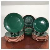 (23pc) DANSK TERRA COTTA EARTHENWARE