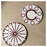 (2pc) VILLA VANILLA PLATES