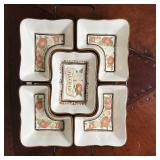 CERAMIC ANTIPASTI SERVING SET
