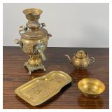 (4pc) ANTIQUE BRASS ITEMS