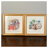 PAIR G. GOBINET ANTIGUA PRINTS