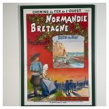 NORMANDIE BRETAGNE POSTER