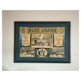 BLUE JEANS FAMED POSTER