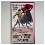 PLAZA DE TOROS DE MADRID POSTER