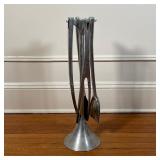 MODERNIST FIREPLACE TOOL SET