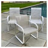 (3pc) PATIO CHAIRS, BROWN JORDAN