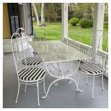 (6pc) PATIO TABLE SUITE