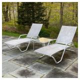 (3pc) PATIO FURNITURE