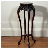 CHINESE CARVED WOOD PLANT STAND