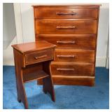(2pc) CUSHMAN DRESSER & NIGHT STAND