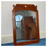 CUSHMAN WOOD MIRROR