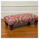 UPHOLSTERED FOOTSTOOL