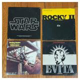 (4pc) MOVIE SOUNDTRACK VINYL RECORDS