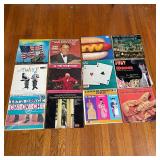 (12pc) MISC. VINYL RECORDS