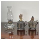 (3pc) OIL LAMPS