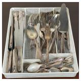 SILVERPLATED FLATWARE