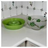 (2pc) COLORFUL GLASS BOWLS