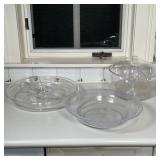 (3pc) PLASTIC SERVEWARE