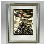 IWO JIMA MEMORIAL PRINT