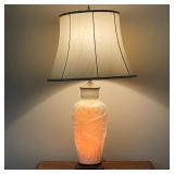 OPALINE GLASS LAMP