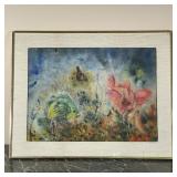 ABSTRACT UNDERWATER ARTWORK