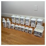 (14pc) GERMAN PORCELAIN VESSELS