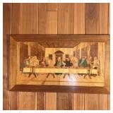LAST SUPPER INLAID SCENE