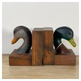 PAIR DUCK BOOKENDS