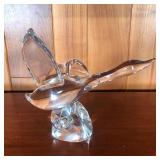 STEUBEN GLASS BIRD IN FLIGHT
